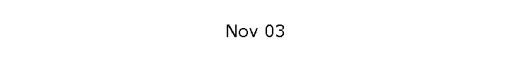 Nov 03