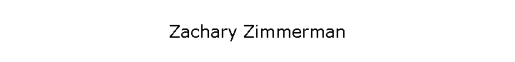 Zachary Zimmerman